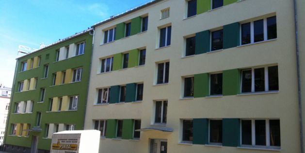 Plauen, Modernisierung Mehrfamilienhaus